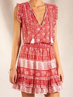 M.A.B.E. Patti Sundress in Red Multi Small